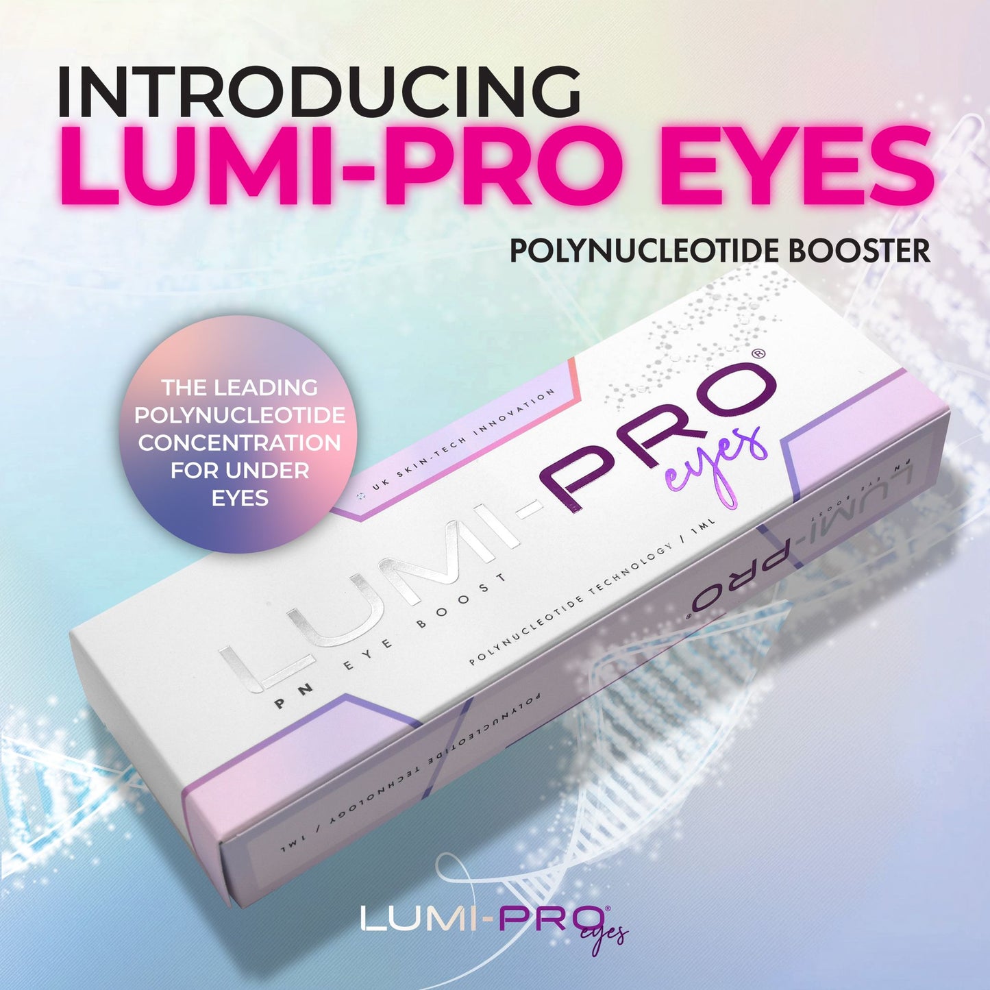 LUMI-PRO Eyes PN Eye Booster | 1x1ml per pack | Polynucleotide (PN) 5 mg/ml