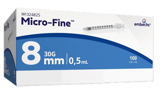 BD 0.5 MICROFINE BOX 100