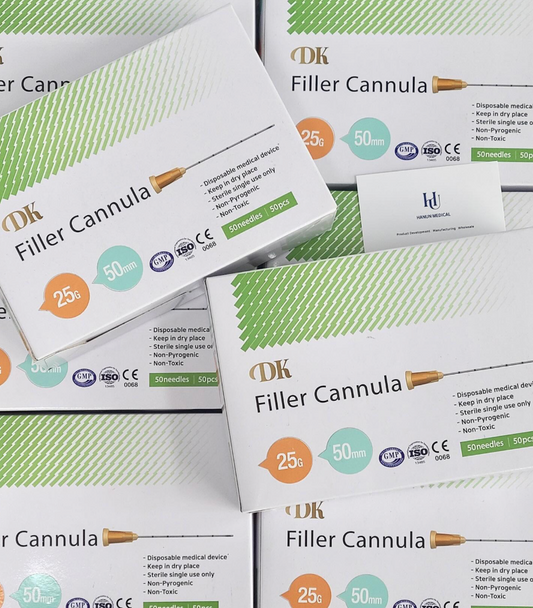 DK Filler Cannulas 25G x 50mm – Pack of 10