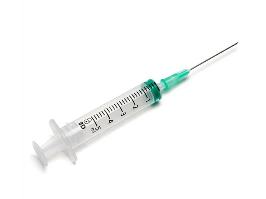 BD Emerald Syringe 5ml With Needle X 10